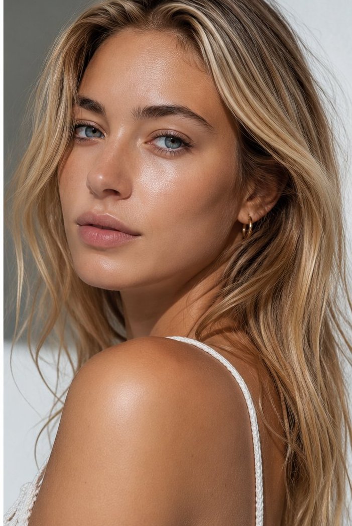 Portrait retouch — after